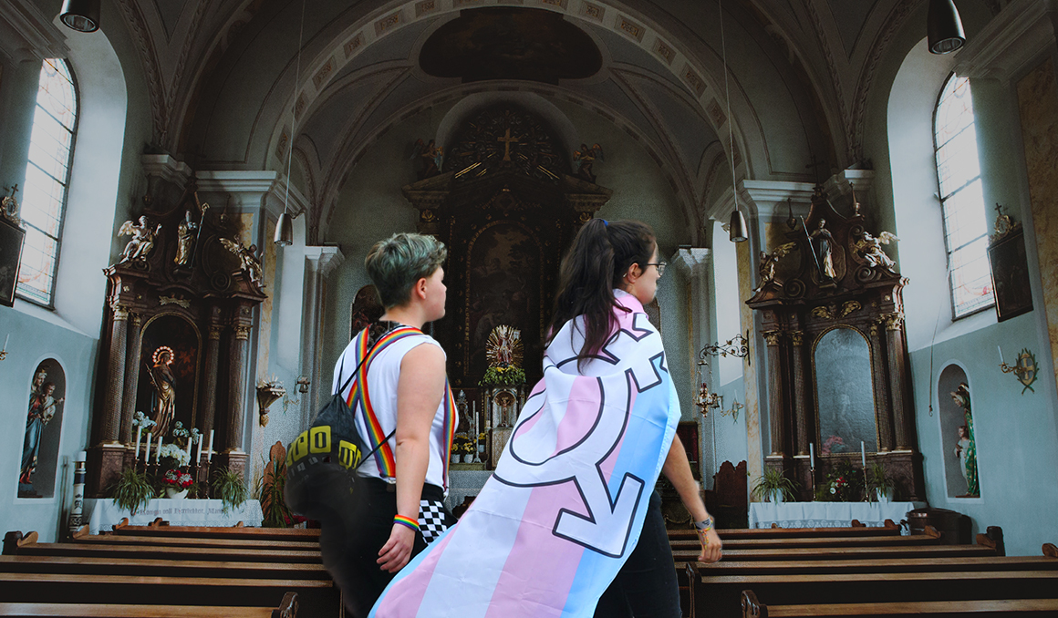 PinkNews on X: Trans Joy is Divine 🏳️‍⚧️ #TransPrideBrighton   / X