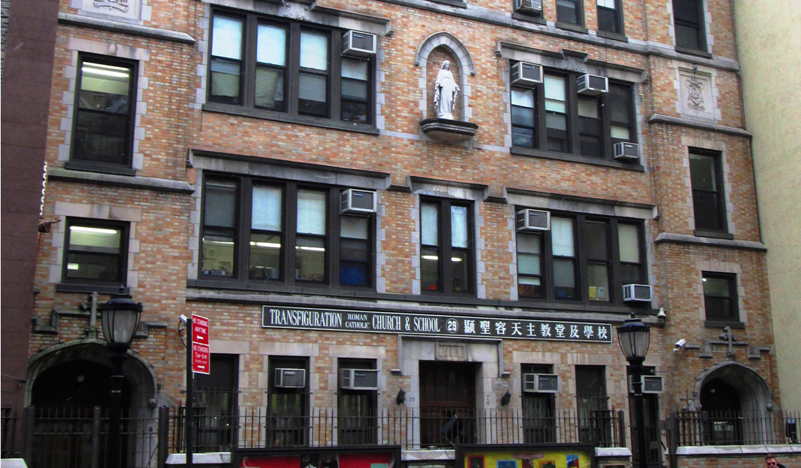 NYC Chinatown’s Catholic church vandalized during Mass