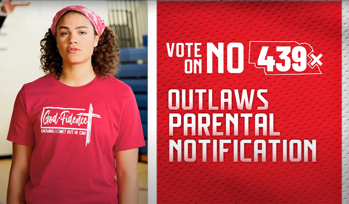 Women athletes fight Nebraska’s pro-abortion ballot measure in new ad campaign