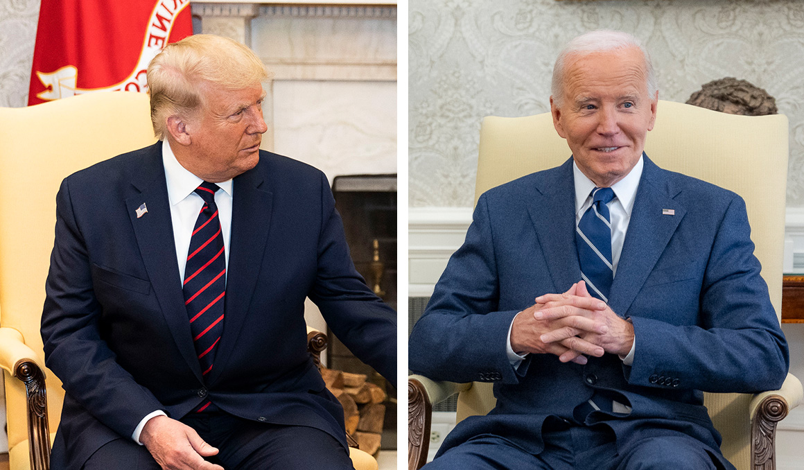 ‘Smooth transition’: Biden greets Trump with a smile during Oval Office meeting