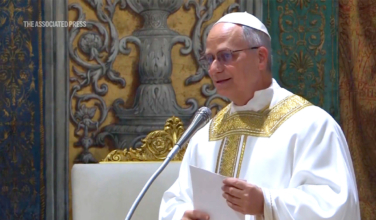 Pope Leo XIV’s first homily: Full text