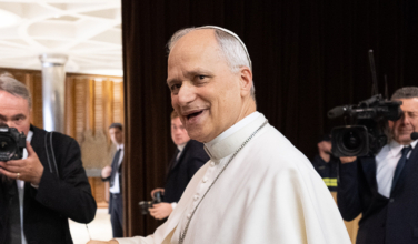 Pope Leo XIV spends day with Augustinians to celebrate Our Lady of Fatima