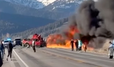 Seven die in tour van crash near Yellowstone National Park