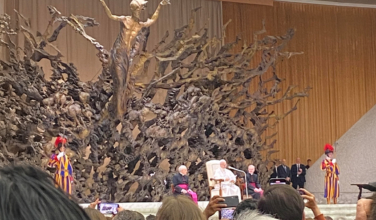 Pope Leo XIV to media: ‘Blessed are the peacemakers’ is a beatitude ‘particularly relevant to you’