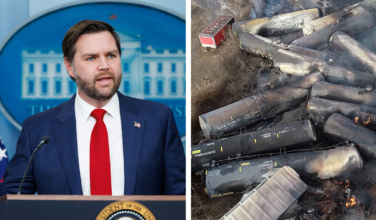 JD Vance announces $10M study into East Palestine train derailment fallout