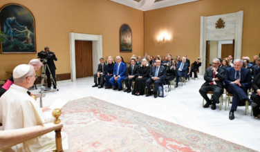 Pope Leo meets with National Italian American Foundation