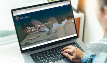 Archdiocese for the military wins top website award in US and Canada