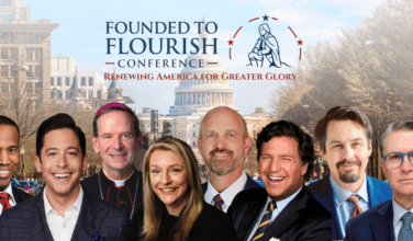 CatholicVote’s Kelsey Reinhardt to speak at Founded to Flourish Conference alongside Tucker Carlson, Michael Knowles, others